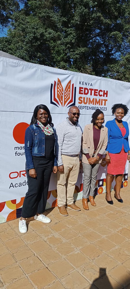 #KenyaEdTechSummit <a href="/dignitasproject/">Dignitas</a> team well represented at the EdTech Summit...Our EdTech solution #LeadNow App is at the fore front in  enhancing teaching and learning by equiping the  education workforce.