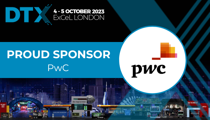 I'm delighted to announce <a href="/PwC_UK/">PwC UK</a> is sponsoring #DTX2023. We'll have a host of speakers there discussing how we use Gen AI, data, cyber security and cloud to deliver tech-powered transformations. Join us at ExCeL London, 4-5 October: bit.ly/48fxEJh 
#HumanLedTechPowered