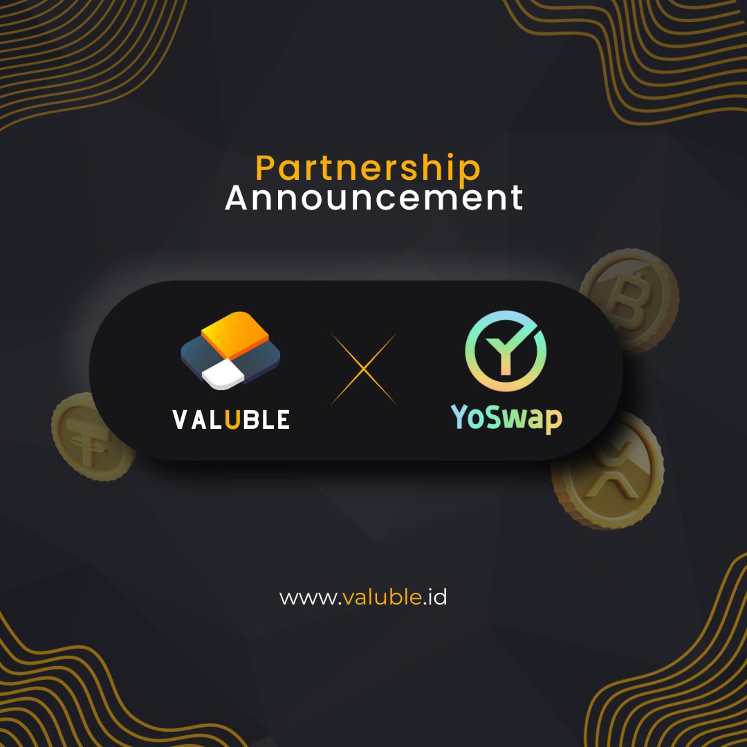 🔸We're thrilled to announce our partnership with <a href="/YoSwap_finance/">YoSwap|On opBNB</a>

YoSwap is the largest integrated decentralized swap deployed on the OpBNB network.

Support the opBNB ecosystem with Valuble's community education efforts! 
#opBNB #YoSwap #DEX #Partnership