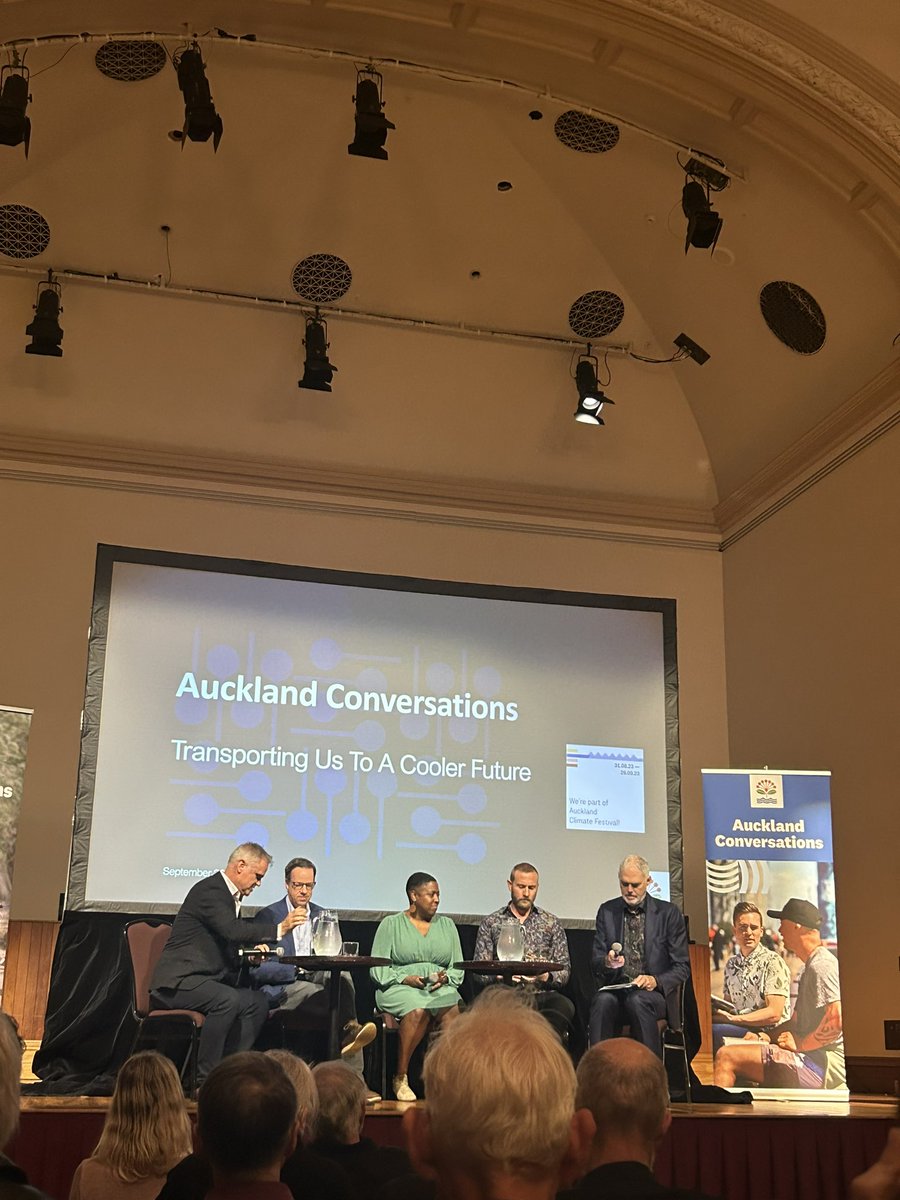 Good <a href="/AklConvs/">AklConversations</a> tonight on transporting us to a cooler future featuring good presentations and panel discussions from <a href="/belleplanner/">Tiffany Robinson is belleplanner.bsky.social</a> @TimFWelch, Tim Adriaansen and Dean Kimpton and MC’d by @pv_reynolds.