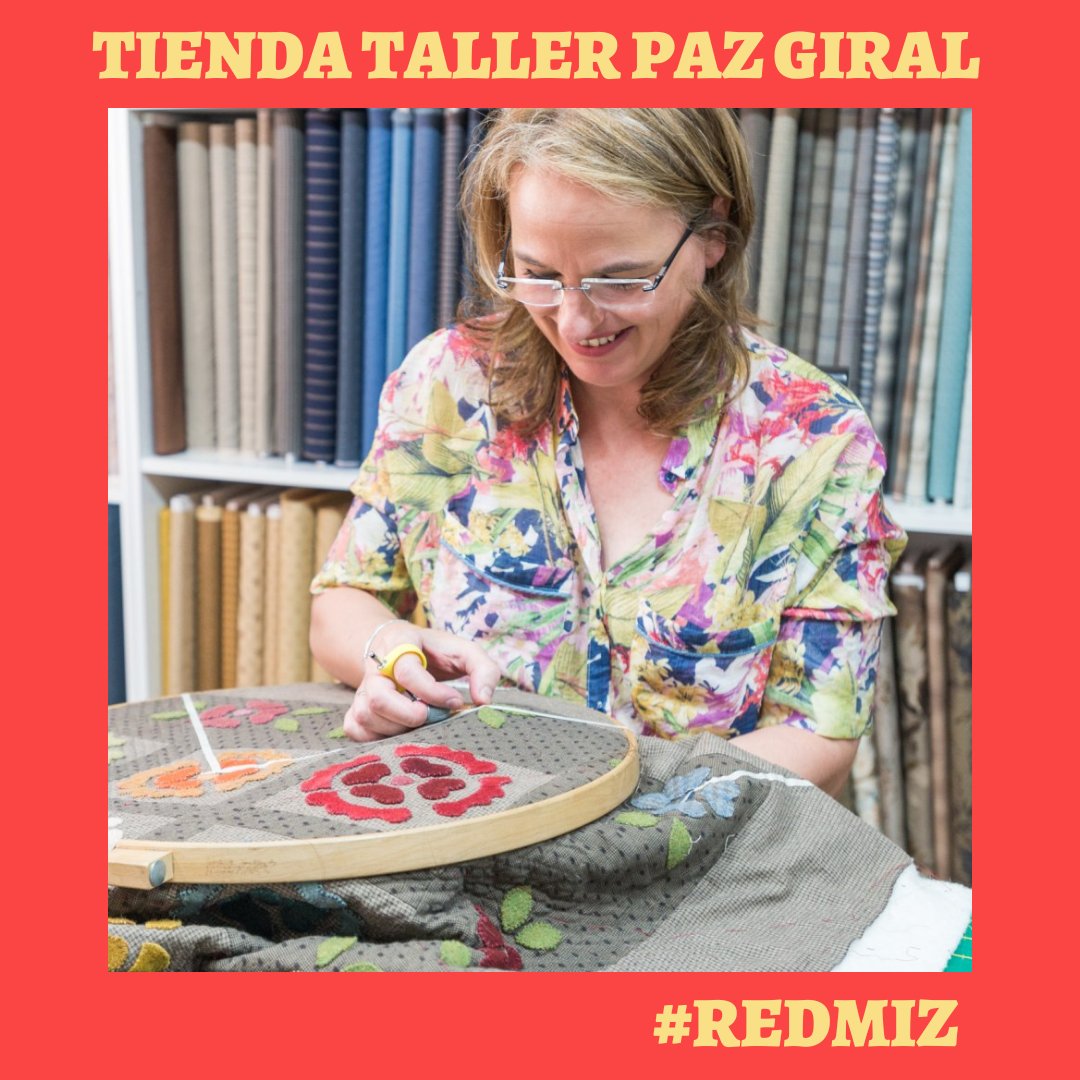 madeinzaragoza's tweet photo. #REDMIZ ⚡
Paz Giral (Tenor Fleta 81, local) es una artesana dedicada a crear piezas de Patchwork y accesorios, a la enseñanza de las diferentes técnicas que lo componen y a la venta online de los kits y de los diferentes materiales para realizar diferentes proyectos. 🔸🔹 https://t.co/SZLYJiMppe