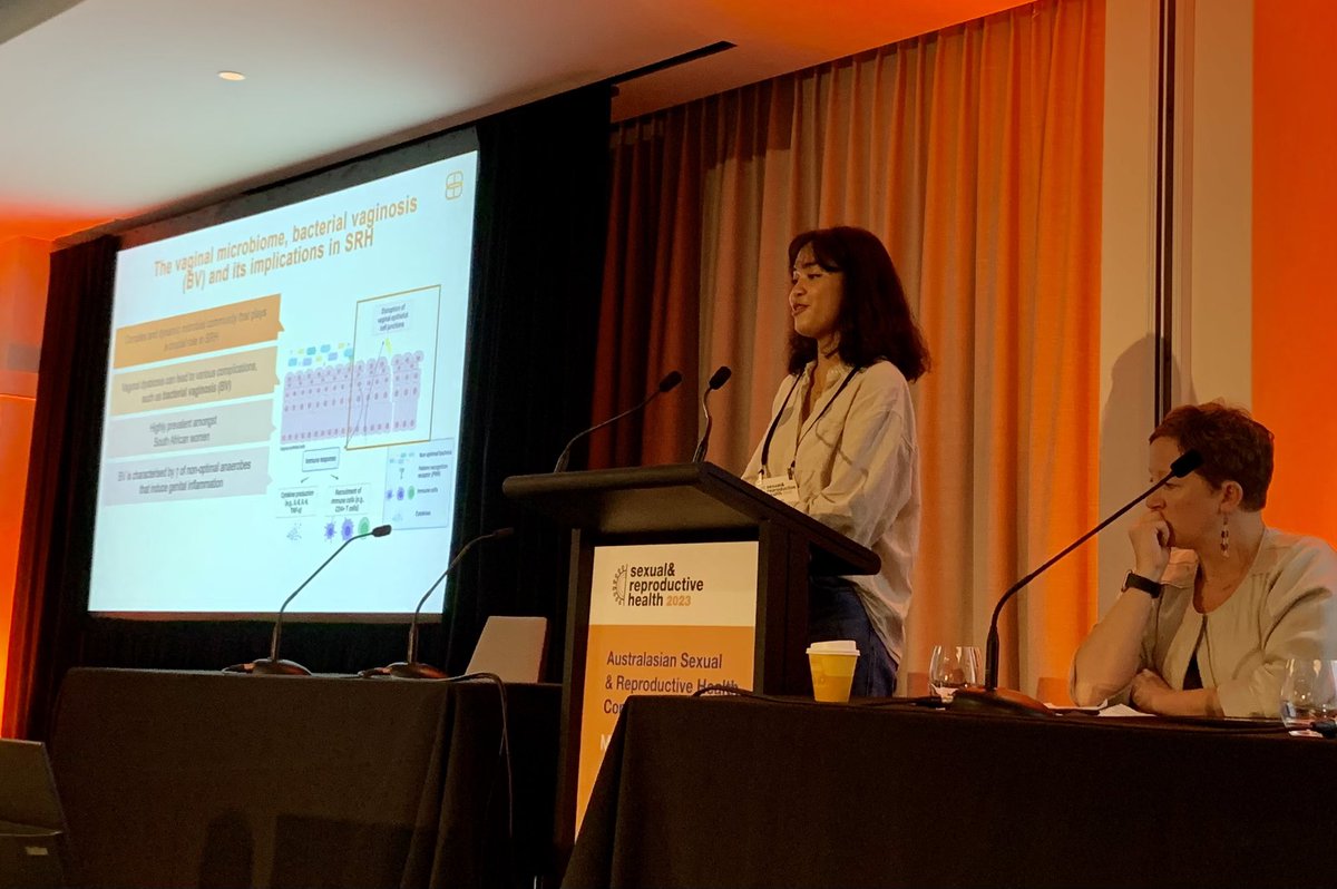 Lindi Masson (@lindimasson) on Twitter photo Congratulations to Sarah Amir Hamzah on her beautiful talk about the inflammatory properties and proteomic profiles of #Gardnerella #ASRH23 <a href="/BurnetInstitute/">Burnet Institute</a> Congratulations to Sarah Amir Hamzah on her beautiful talk about the inflammatory properties and proteomic profiles of #Gardnerella #ASRH23 <a href="/BurnetInstitute/">Burnet Institute</a>