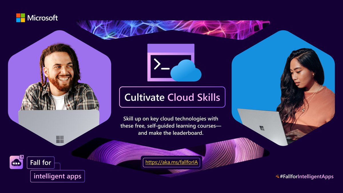 MSAzureCAT's tweet photo. π Itβs time to Fall for Intelligent Apps!
π» Join us this Fall on a learning journey to explore building intelligent apps starting September 18th to October 31st.
π https://t.co/tDfCW3QOKP
#FallForIntelligentApps #IntelligentApps #AI https://t.co/IIEAv6N1Iy