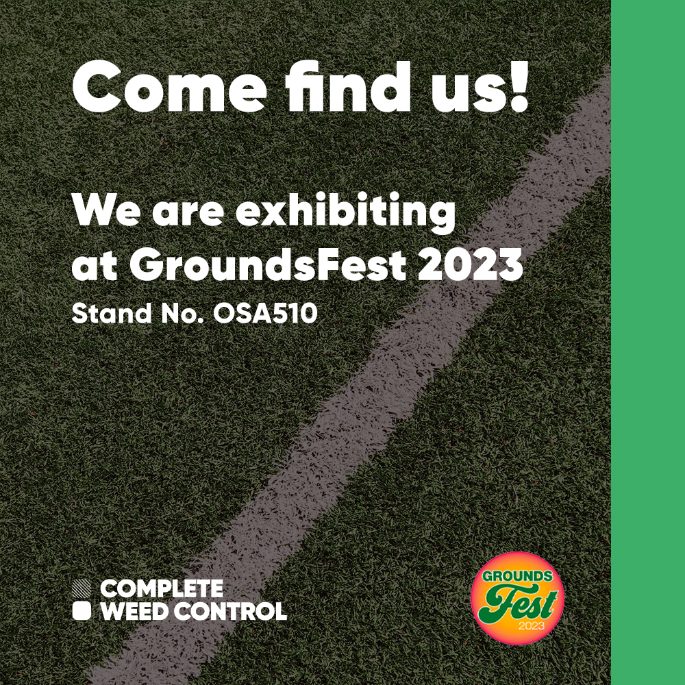 tobicwc's tweet photo. @GroundsFest is finally here🍃

Come and find us at stand No. OSA510 

👉 WEEDit technology live demonstration
👉 Hear from experts and industry leaders
👉 Meet the Complete Weed Control team https://t.co/UA3JY95jbq