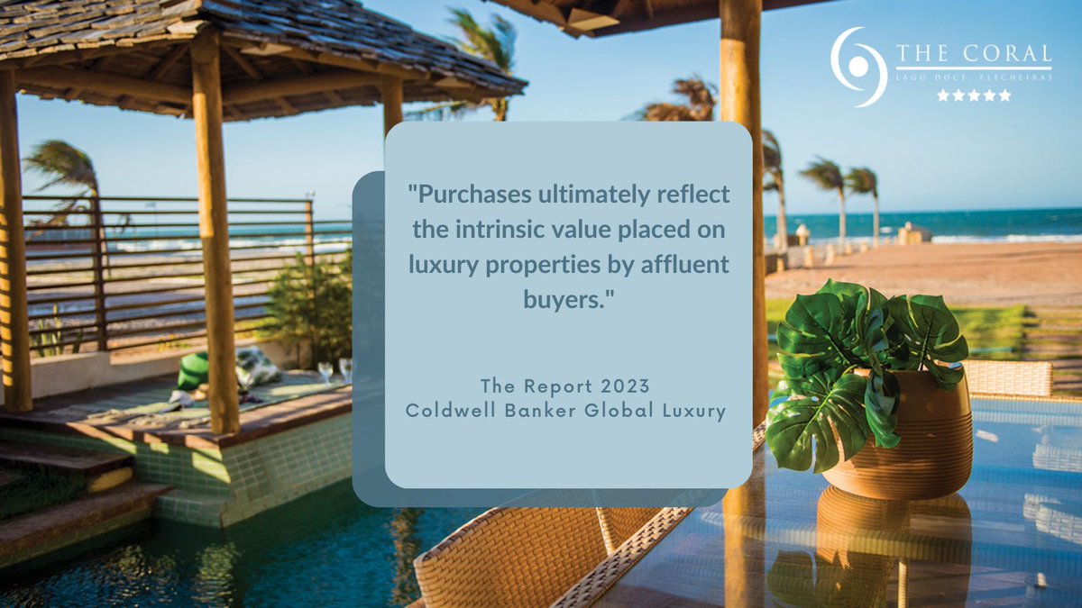 “Purchases ultimately reflect the intrinsic value placed on luxury properties by affluent buyers.“
The Report 2023, Coldwell Banker Global Luxury 

Where to find these luxury properties? 
Right here ▶️ ow.ly/56Jn50OXU5U

#luxury #thecoral #intrinsicvalue