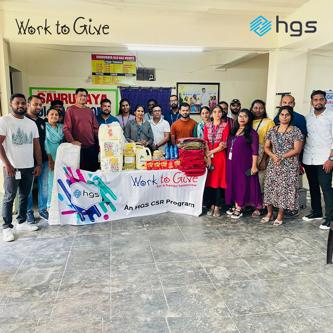 LifeAtHGS's tweet image. Spreading smiles across our community!

35 volunteers from HGS #Hyderabad brought joy to the residents at Sahrudaya #OldAgeHome. The donations were driven by our people along with the amazing #WorkToGive team!
Join us: bit.ly/3Run8rY

#TeamHGS #LifeAtHGS #HGSIndia #India