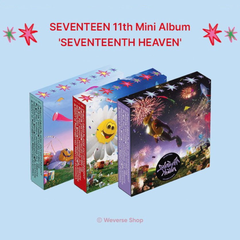 vjongyu's tweet photo. [PO SEVENTEEN 11TH MINI ALBUM 'SEVENTEENTH HEAVEN' - WEVERSE]

1 Album (Pilih Versi) 355k | DP 200k
Set (3 Album) 1065k | DP 400k

Est. Berat 500g/Album

Bisa cicil DP sampai close PO (21 Oktober 2023)

💵 BCA, Dana, Spay

‼️Harga bisa naik/turun tergantung berat https://t.co/rAwqmmPleS