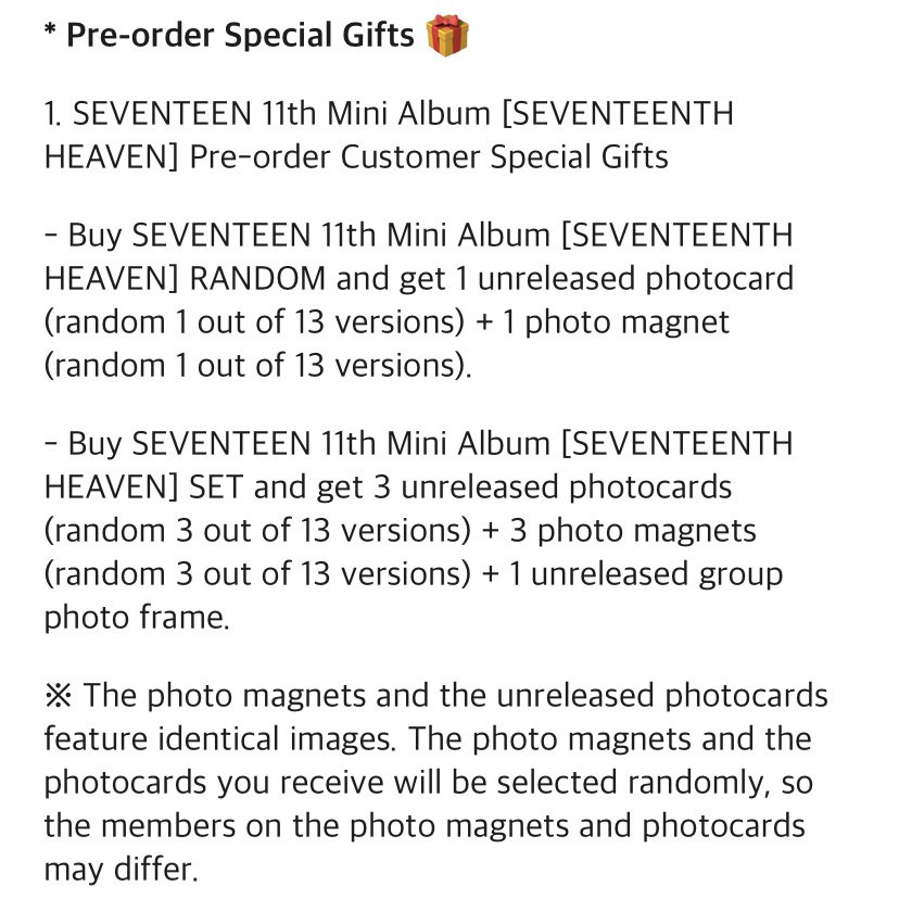 vjongyu's tweet photo. [PO SEVENTEEN 11TH MINI ALBUM 'SEVENTEENTH HEAVEN' - WEVERSE]

1 Album (Pilih Versi) 355k | DP 200k
Set (3 Album) 1065k | DP 400k

Est. Berat 500g/Album

Bisa cicil DP sampai close PO (21 Oktober 2023)

💵 BCA, Dana, Spay

‼️Harga bisa naik/turun tergantung berat https://t.co/rAwqmmPleS