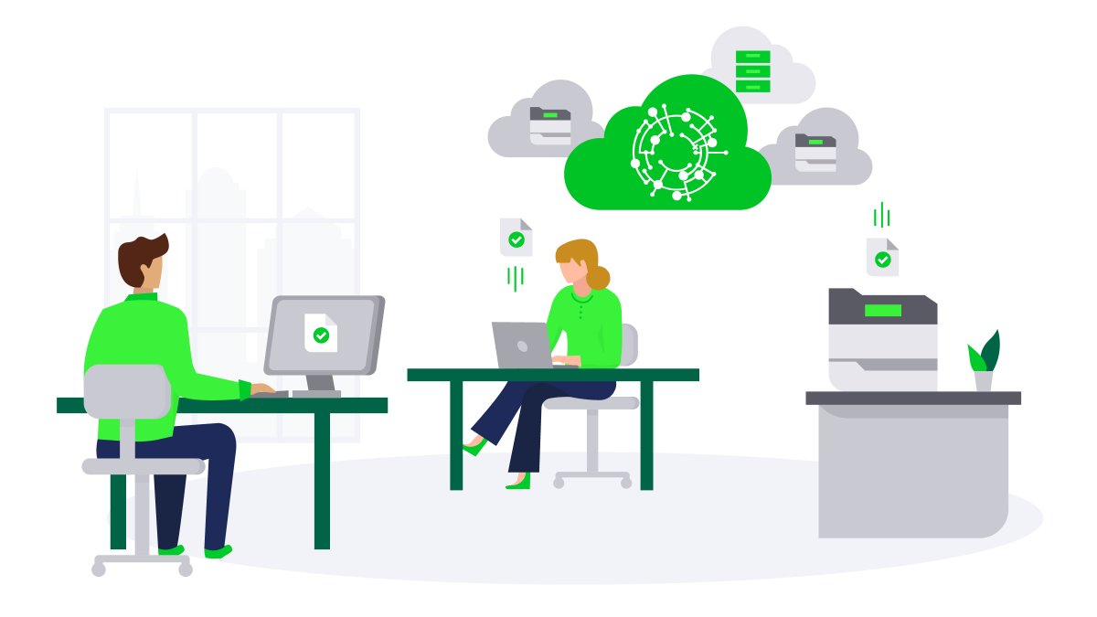 LexmarkUK's tweet image. A #DigitalWorkplace requires the right technology to ensure seamless collaboration. Solutions like #CloudPrintManagement that centralise data storage are essential to enable flexible &amp;amp; secure access anywhere - Arjan Paulussen explains in @PrintITReseller: bit.ly/3rp94Fh