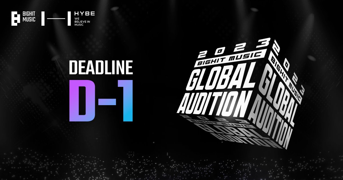 [2023 BIGHIT MUSIC GLOBAL AUDITION] THE NEXT BIG IS YOU! For more info via bit.ly/3QHyFDA #BIGHITMUSIC #GLOBALAUDITION #AUDITION #BTS #TXT #23BIGHITGLOBAL