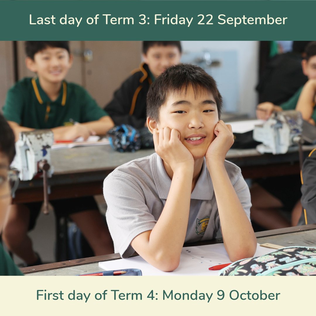 Lots of great things went on in Term 3. Let’s make the final term of 2023 even better. 👏 We hope you get to enjoy your well-earned break. ☀️ #NSWeducation #termbreak