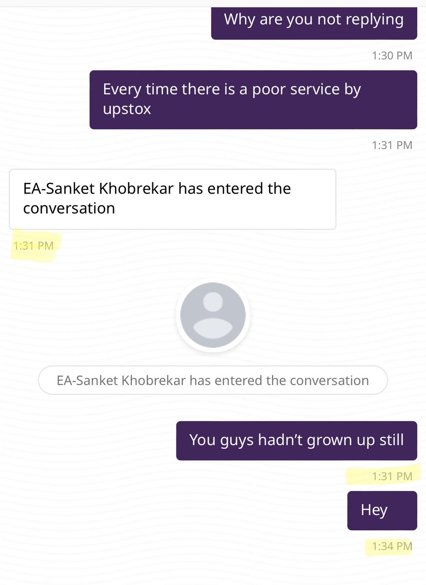 Ankit__cma's tweet photo. Hey @upstox @UpstoxSupport 
Why are you not improving your customer service, it’s been 10-15 min. I’m on chat and questioning but your agent doesn’t replying
I have been facing this issue since the times
Do we need to give you the whole day to just reply?
Also update you poor app https://t.co/72ctOCpq79