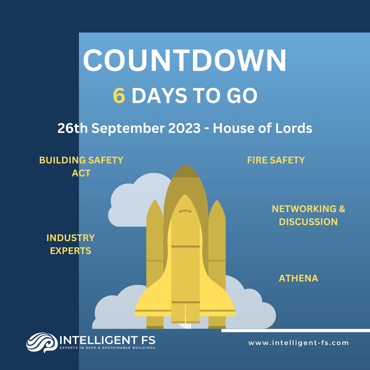 fs_intelligent_'s tweet photo. 6 days to go!

Building safety is everyone's business. Join us to learn how you can make a difference!

Book your place here:  https://t.co/pHf5kMx38F

#Claddingremediation #Houseoflords #Buildingsafetyforum https://t.co/ERepu9SfEI