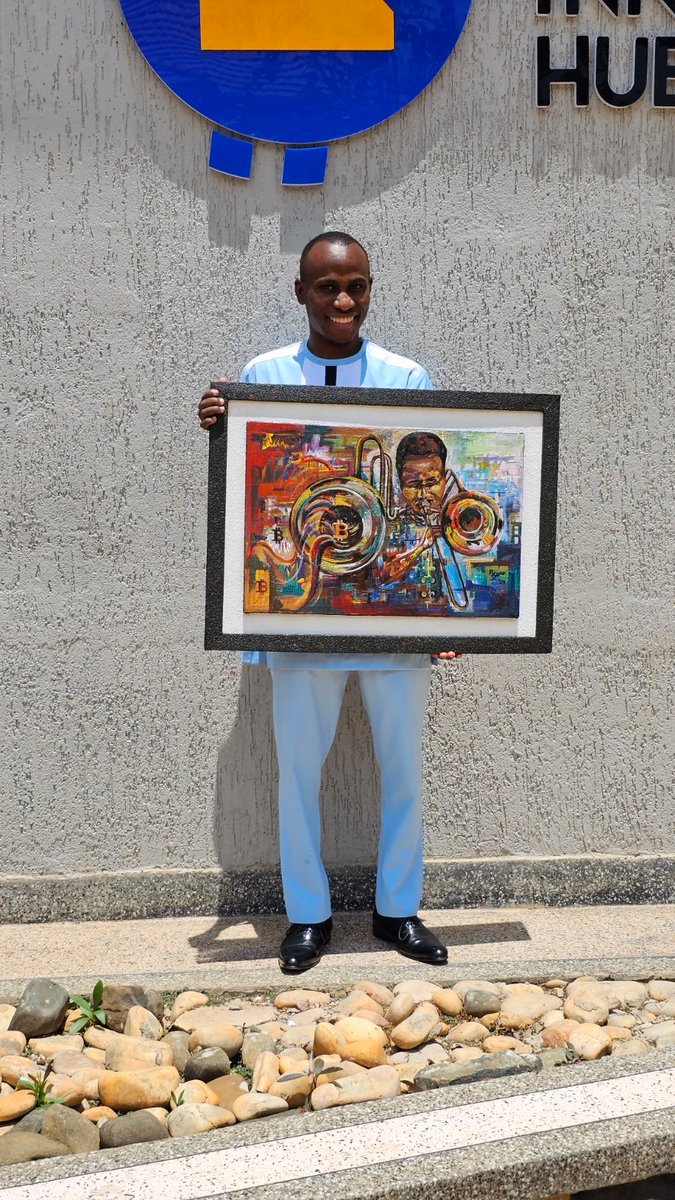 MasandaIvan's tweet photo. @Btchubafrica Thank you so much for selecting me as the winner of the Bitcoin Music art piece!
I am incredibly grateful and honored to have the opportunity to enjoy and cherish this beautiful work of art. To all my friends, your generosity and support mean the world to me. https://t.co/VFGvDPEUyz