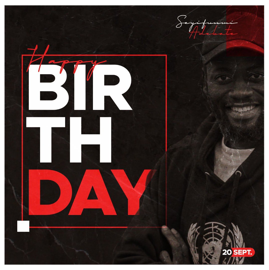 Celebrating our amazing host on the occasion of his birthday 🥳 

Dear <a href="/adebotes/">'ṣèyífúnmi Adébọ̀tẹ̀</a>, today we celebrate how incredible, exceptional and amazing you are. Thanks for being the best host we could ever ask for. 

Do have a wonderful and eco-friendly celebration 🎉