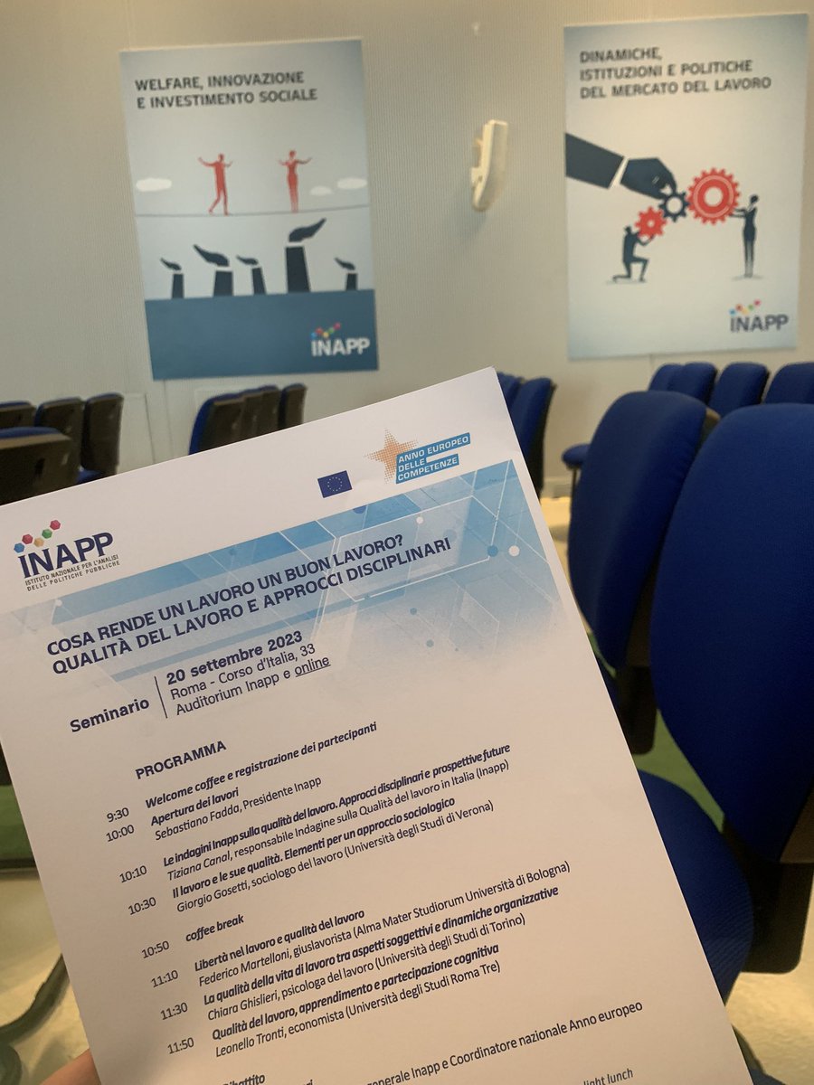 ilariafiore_'s tweet photo. Questa mattina @InappGov affronta il tema del #lavoro attraverso un approccio #multidisciplinare. Quali aspetti della #persona vanno valorizzati dentro le dinamiche organizzative per parlare di un lavoro #buono?
@bollettinoADAPT https://t.co/3XBuzmP5sf