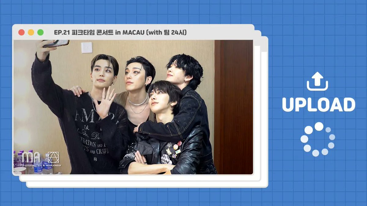 maenter1234's tweet photo. [UPload] EP.21 피크타임 콘서트 in MACAU (with 팀 24시)
  
#문종업 #MoonJongup #文钟业 
#文鐘業 #ムン·ジョンオプ 
#업로드 #UPload 
#비에이피 #BAP 
#엠에이엔터테인먼트 #MAentertainment 

📺https://t.co/5F7a4IncfE https://t.co/eT3Ikeayvd