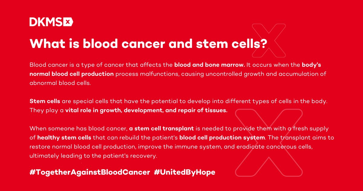 dkms_africa's tweet photo. This #WellnessWednesday, learn more about how you can get involved in our life-saving mission. Visit https://t.co/O821sZqyR5 to register! Once registered, we'll send you a swab kit, it's completely free.

#UnitedByHope #TogetherAgainstBloodCancer #dkms #FindAMatch https://t.co/aD2UrGUD94