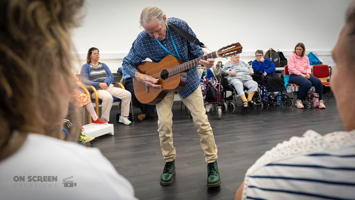 OllyTracey's tweet photo. Yesterday I was humbled by the work of talented musician Hedley Kay when I spent time capturing his music therapy session at @RonShortCentre Centre on camera.

He represents @MiHCUK &amp; is working alongside the Healing Music Trust whilst in Guernsey delivering 27 sessions. #UnLtd https://t.co/1eznXivoh0