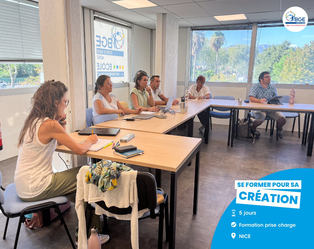 #Entreprendre, 𝐜̧𝐚 𝐬'𝐚𝐩𝐩𝐫𝐞𝐧𝐝 ! 💡
C'est parti pour 5 jours de formation à la création pour Evangelia, Nathalie, Agathe, François, Olivier et Sandra👩‍💻

Vous aussi, bénéficiez de cette formation prise en charge pour lancer votre entreprise !👉 bit.ly/JeMeFormePourC…