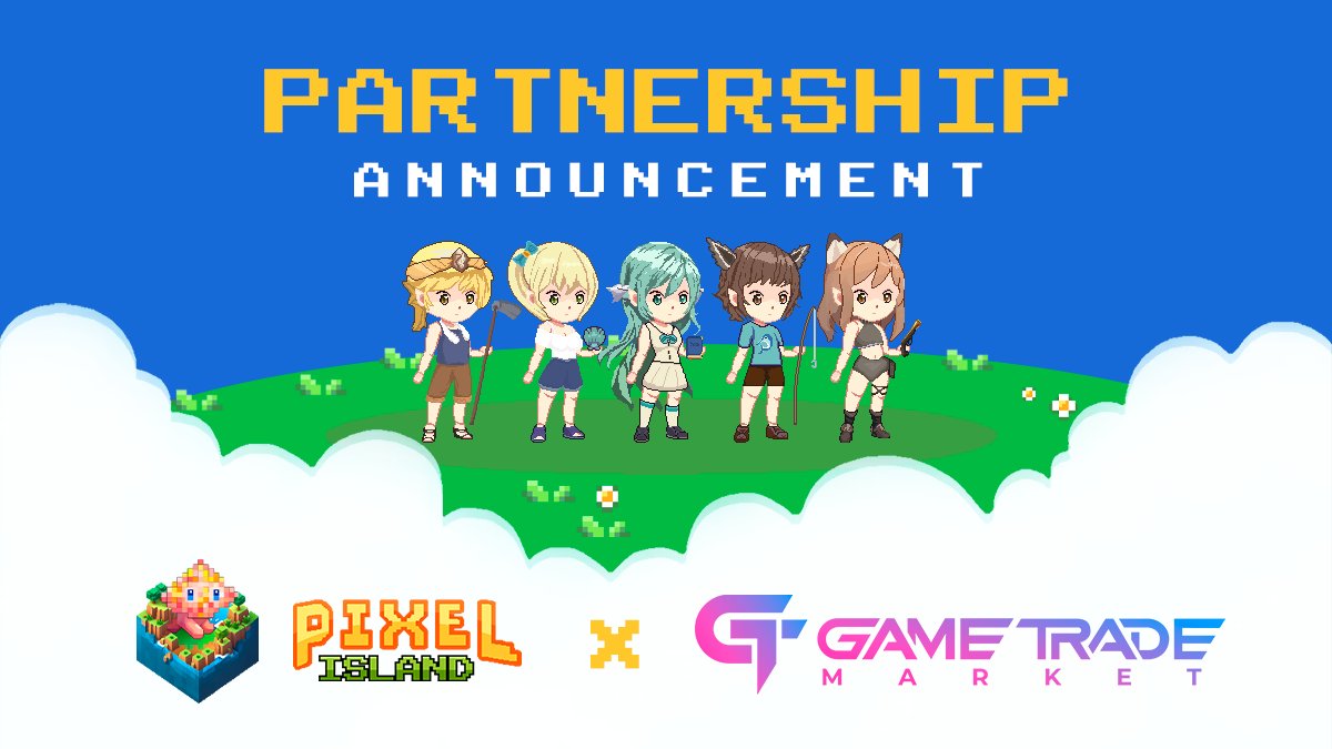 Pixel_islands's tweet image. 🎉 Partnership Announcement 🎉

@Pixel_islands is glad to announce a new partnership with @GameTradeMarket

⚡️#GameTradeMarket is a professional and convenient marketplace for trading virtual in-game NFTs.⚡️

🙌 Let&apos;s keep exploring #GameFi together! 🚀
