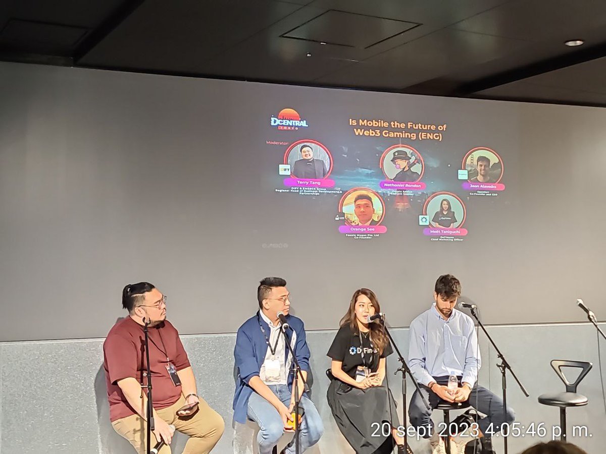 DeFimans's tweet photo. ご視聴いただいた皆様、有難うございました！
#dcentralcon https://t.co/CqX5WNL4Ne