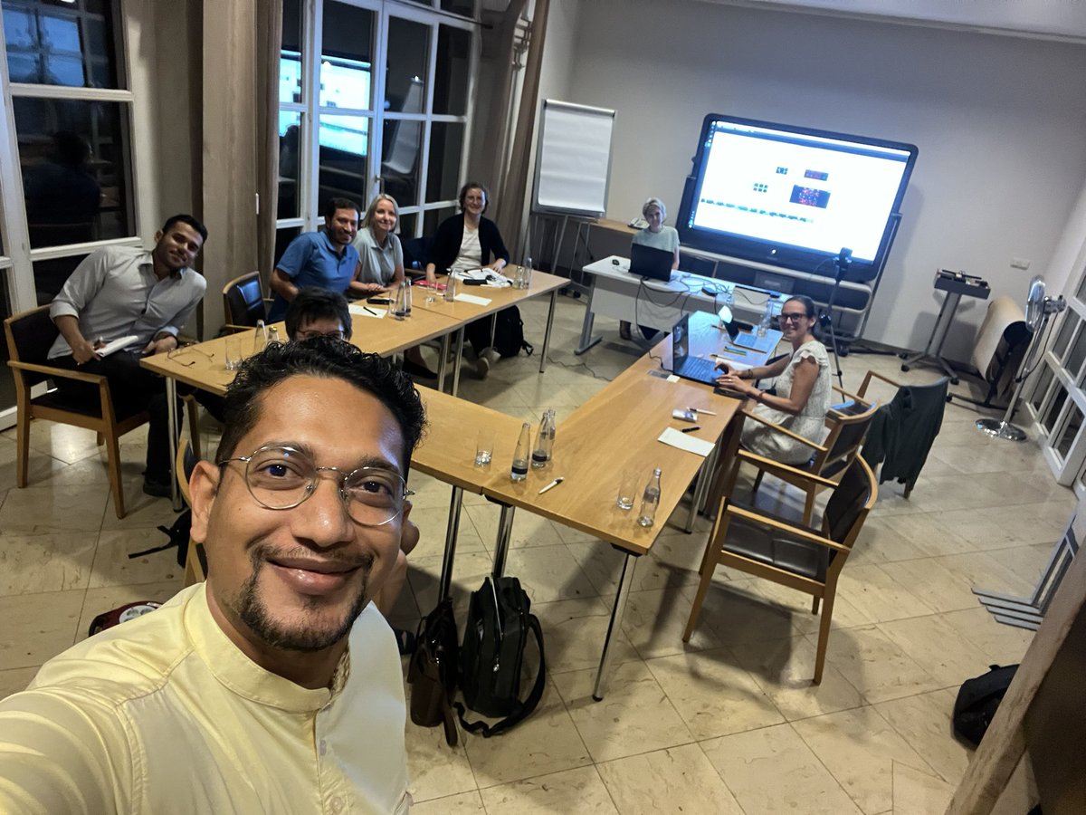 Tushar_dopamine's tweet photo. 🚀 Exciting times at the #DeCoDis project kick-off meeting in Munich! 🧠🔬@EraNeuron 
DeCoDis: “Deciphering Cellular and Acellular Barrier Dysfunction in Cerebrovascular Diseases” promises to unlock new insights into cerebrovascular diseases.@Britta_in_Bern StevenProulx https://t.co/Usud5NCTY7