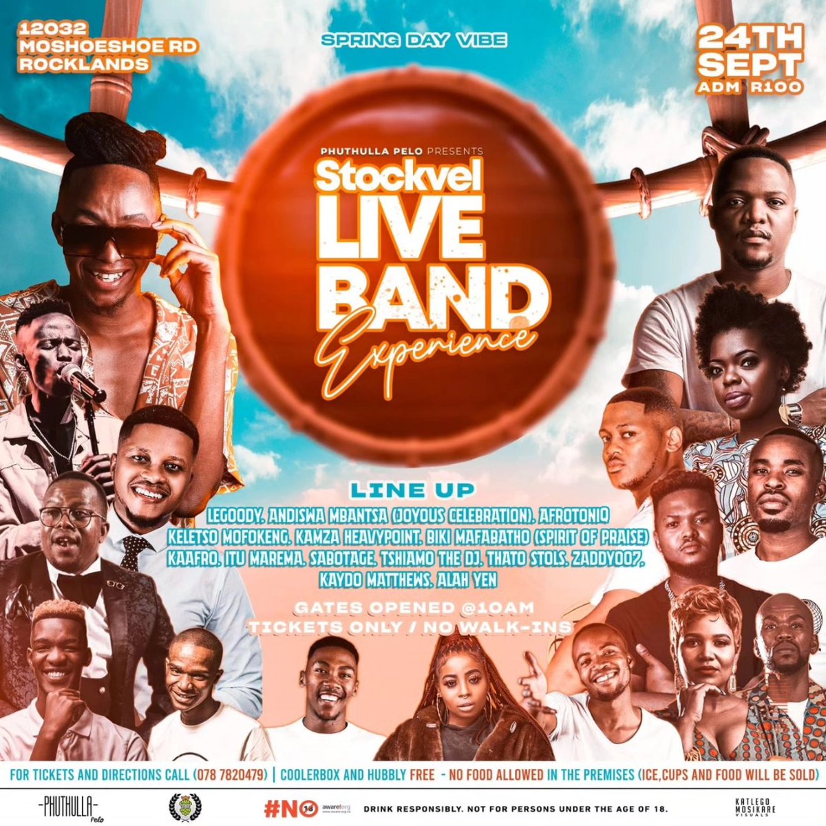 CraftRooted's tweet image. Let's go!!! We counting down to The STOCKVEL LIVE BAND EXPERIENCE 

To add on to the pleasure of the experience, Rooted will be giving a complimentary blue gin &amp;amp; tonic to the first 20 people who buy their ticket from us. *Few tickets left - get yours now!! 
Contact Us!!