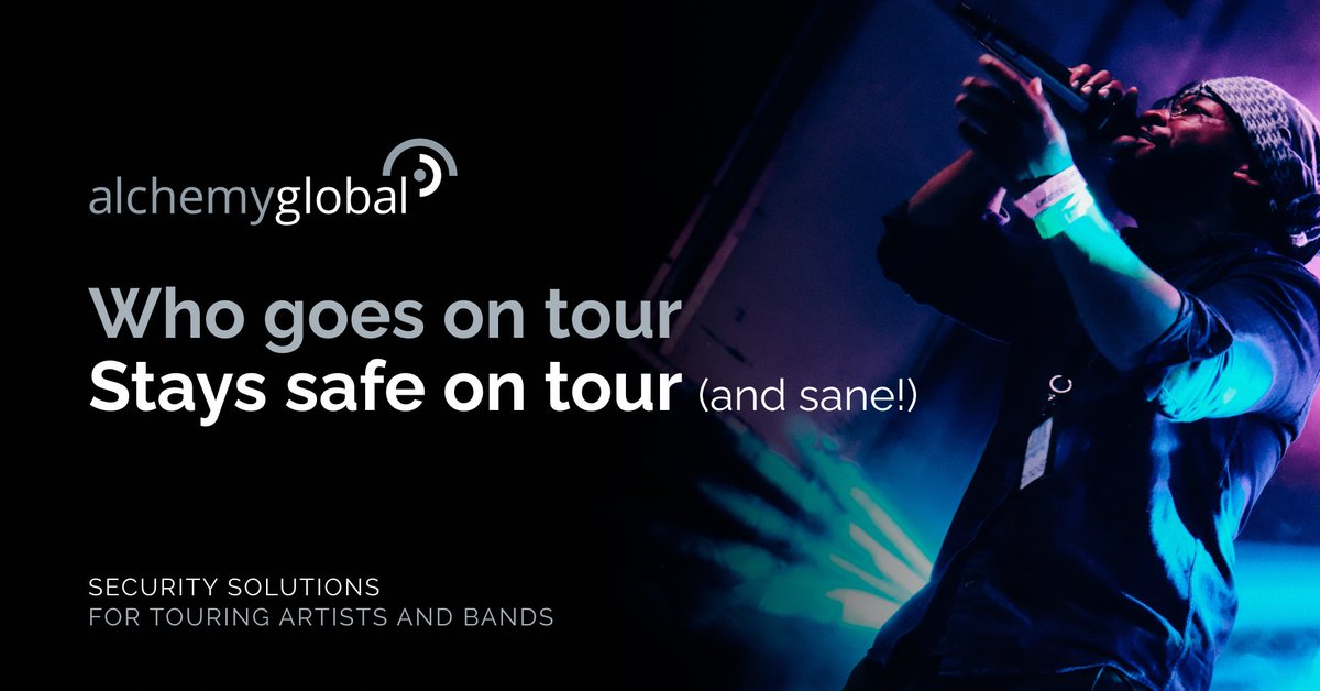 Alchemy_Global's tweet photo. Did you know we provide security for touring artists and bands?

If you’re a musician, you know how chaotic touring is. But we can ease your pain. Our highly-trained security experts are dedicated to keeping you safe (and sane) wherever the beat takes you.

#closeprotection https://t.co/1BQtDBhIoD