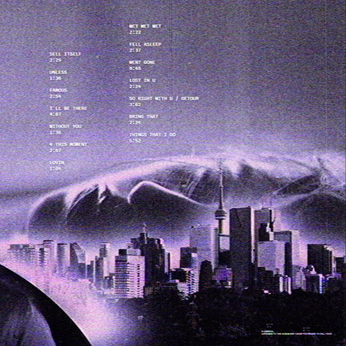 raesilience's tweet photo. "Cold Toronto" alternative cover 

For @Cheecru https://t.co/bb50zCaGZc