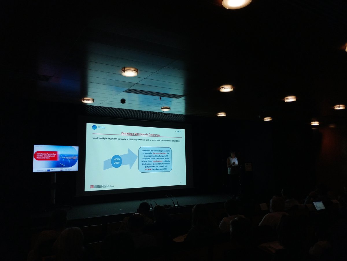 bluenetcat's tweet photo. "Som un país marítim" 🌊⚓

Parlem de l'estratègia i tecnologies de l'economia blava a #Catalunya amb la Sra. Rosario Allué, subdirectora general de Política Marítima, Control i Formació del departament @accioclimatica @soac59 🌍#BlueEconomy #EstratègiaMarítimadeCatalunya https://t.co/plixRTEUIv