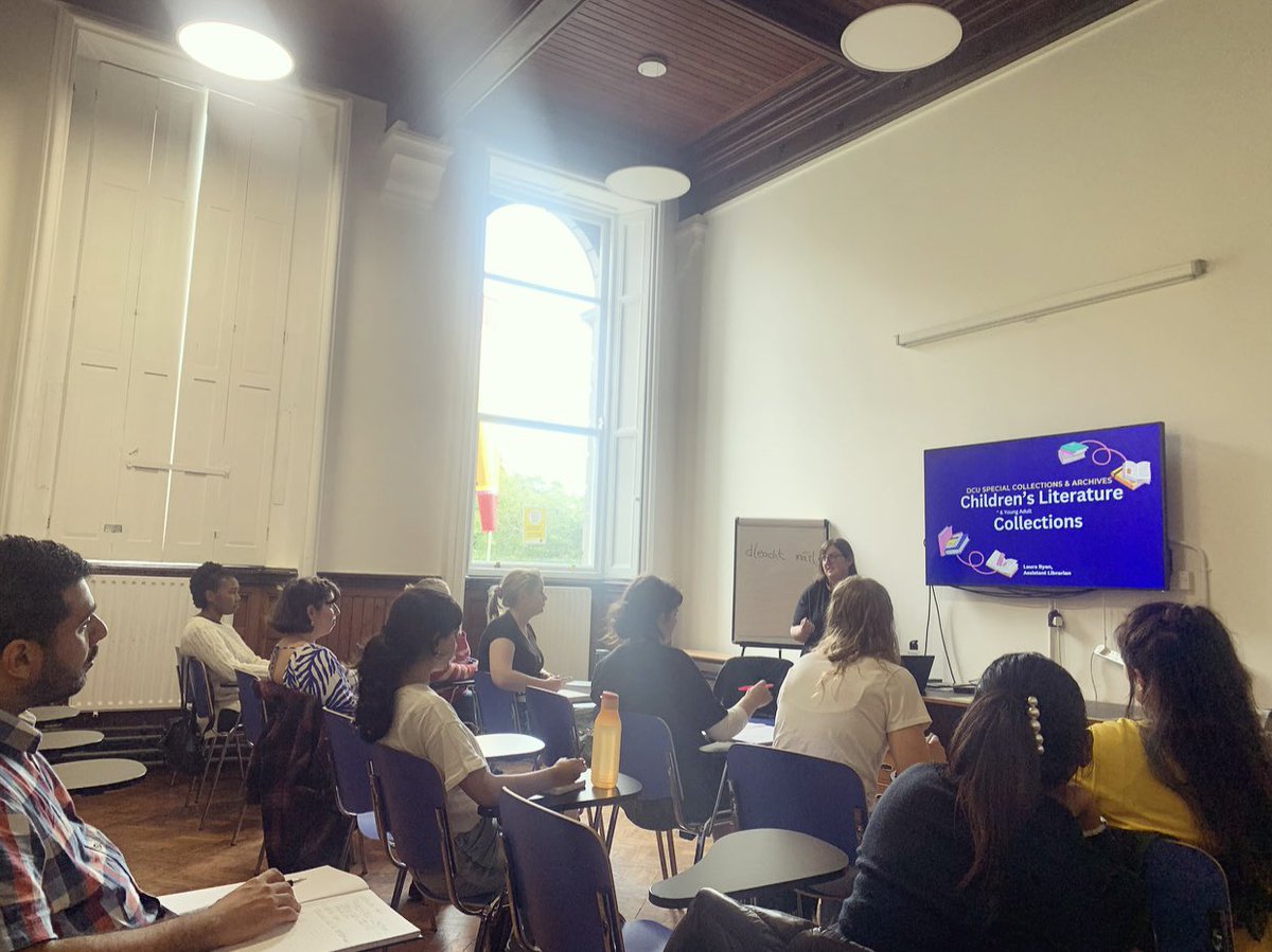 DCU School of English tweet media