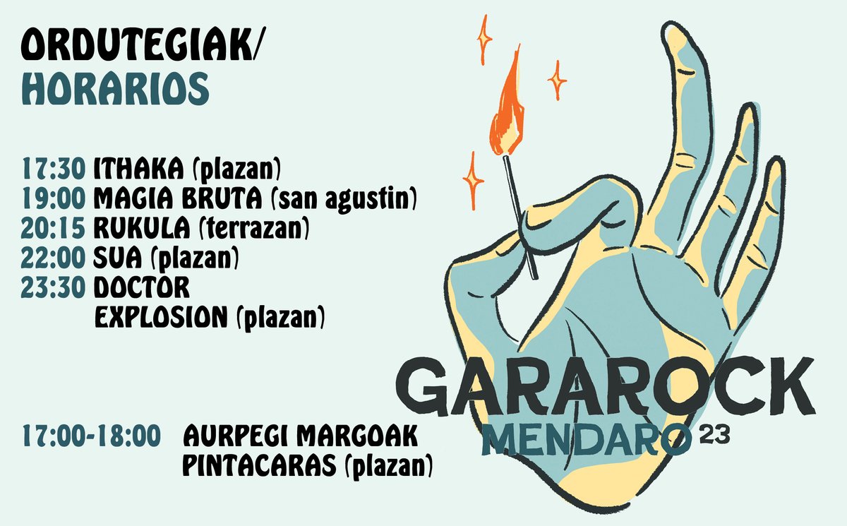 Gararock Mendaro tweet media