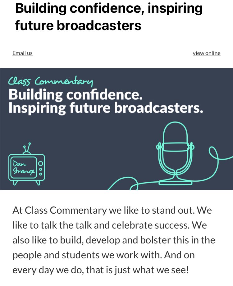 So excited that this has gone out to #Schools #secondaryschools around the UK. We are ready to inspire your schools with amazing reviews and feedback plus it’s fully inclusive and amazingly fun oh and we bring world class #athletes + #broadcasters too. #SportsBroadcast