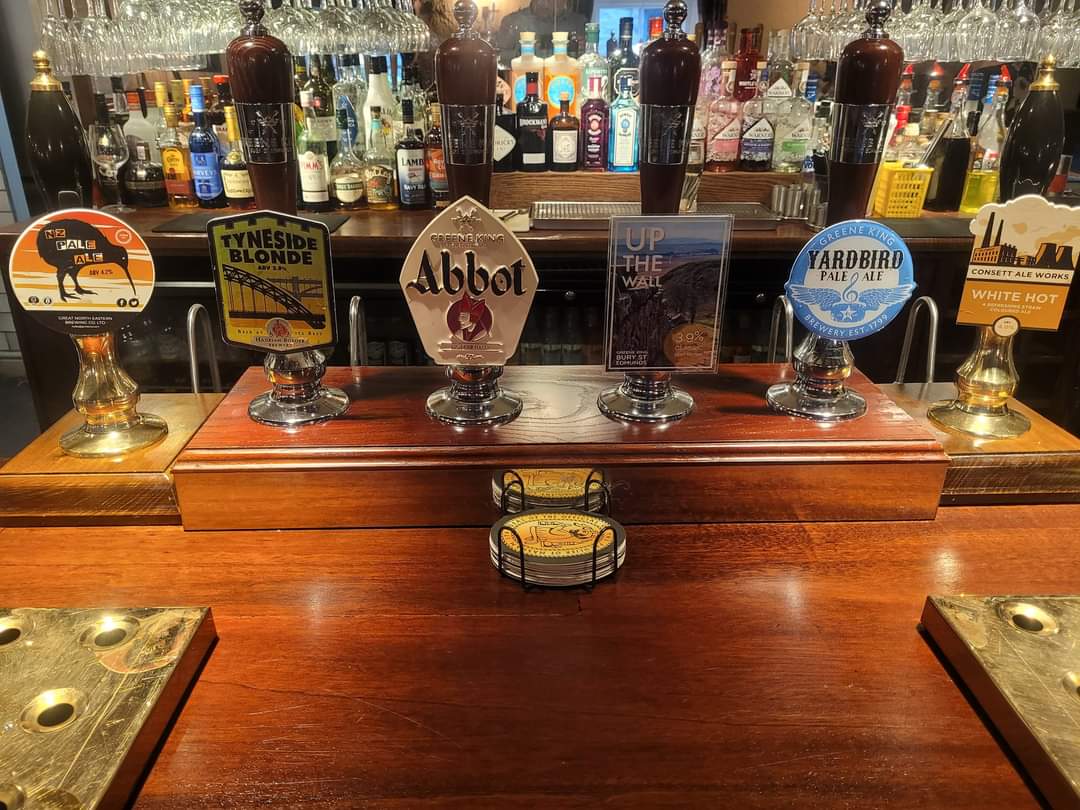 Who said #caskale is dying! We've added an extra 2 handpulls this week meaning we can now serve even more great beers! 🍻

Look out for more guest ales coming soon!

<a href="/GNEBCO/">Great North Eastern Brewing Company</a> <a href="/HadrianBorder/">Hadrian Border Brewery</a> <a href="/greeneking/">Greene King</a> <a href="/FyneAles/">Fyne Ales</a> <a href="/Theakston1827/">Theakston Brewery</a> <a href="/BlackSheepBeer/">Black Sheep Brewery</a> <a href="/caskmarque/">Cask Marque</a> <a href="/TYNCAMRA/">TYN CAMRA</a> <a href="/rudgatebrewery/">Rudgate Brewery</a>