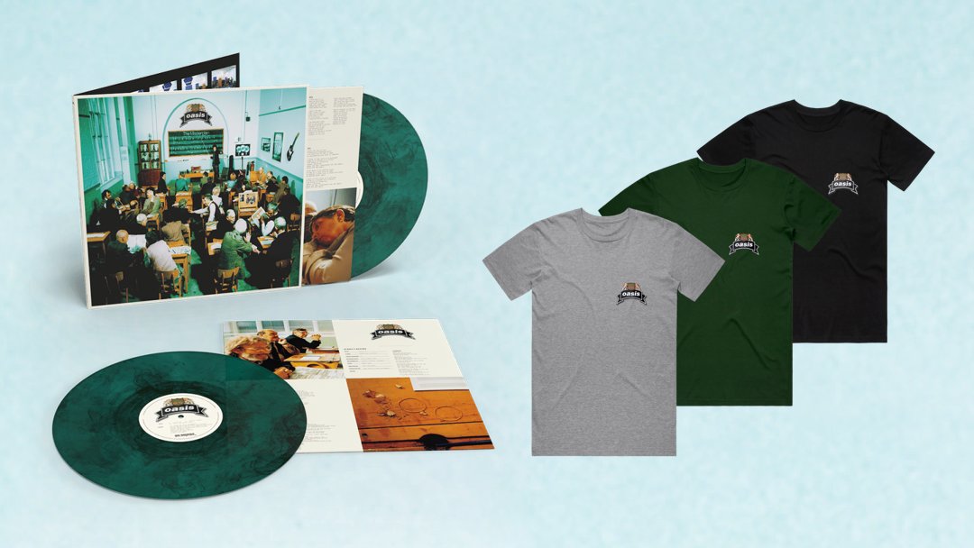 TownsendMusicUK's tweet image. #TheMasterplan (Remastered Edition) is an extraordinary collection of @Oasis B-sides, originally featured on singles from their era-defining first three albums 📚

Formats include store-EXCLUSIVE Cream Cassette and Green/Black Marbled LP 💚🖤

↳ shop.oasisinet.com