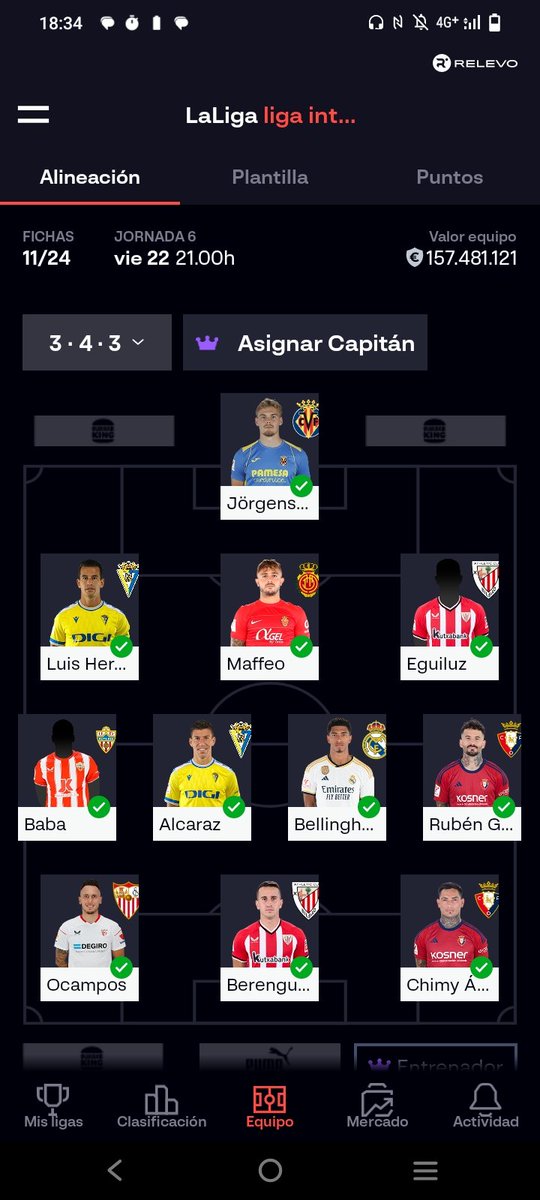 marietepons's tweet photo. @ConsultorLaLiga Con qué jugadores me puedo quedar? Vendo a bellingham por 105M para completar plantilla? https://t.co/i80e2J2pRV
