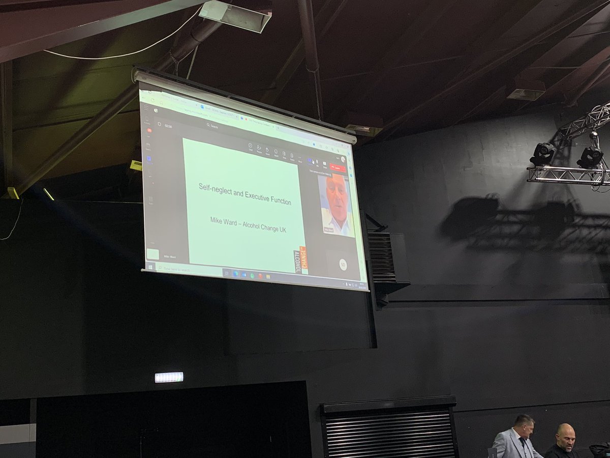 Today’s discussion is all about Think Family.

The first speaker is <a href="/AlcoholChangeUK/">Alcohol Change UK</a> Consultant Mike Ward. Mike is talking about ‘Self-Neglect &amp; Executive Dysfunction’

#SafeguardingConference