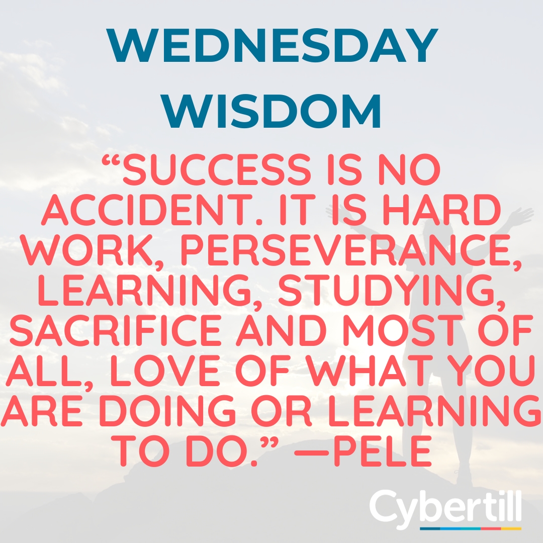cybertill's tweet photo. WEDNESDAY WISDOM 

 “Success is no accident. It is hard work, perseverance, learning, studying, sacrifice and most of all, love of what you are doing or learning to do.” ―Pele 

Book your free demo today, email us at enquiries@cybertill.co.uk https://t.co/40il5CYPFQ