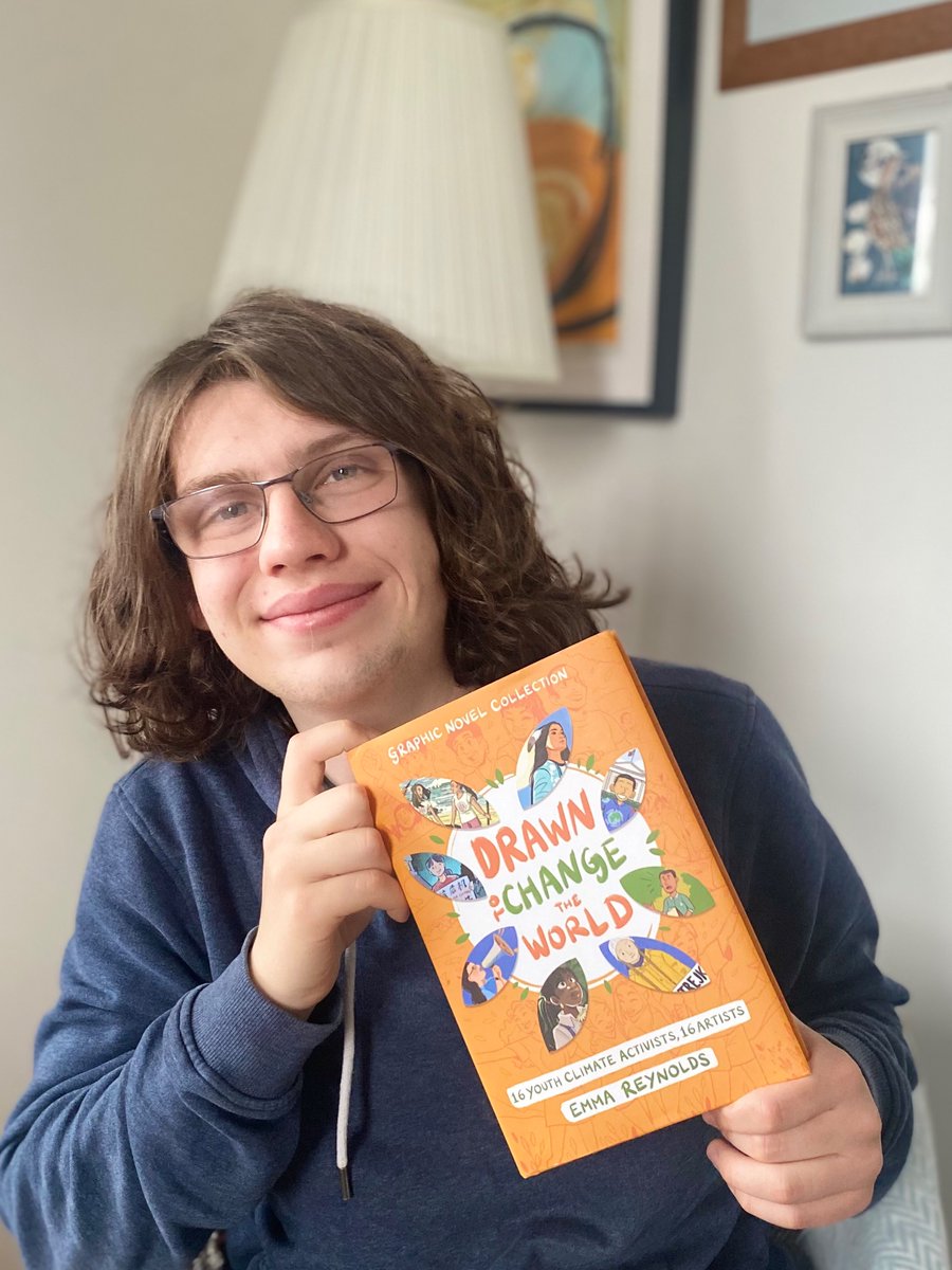 Wow. I am so delighted to receive a copy of ‘Drawn to Change’ by @EmmaIllustrate This book is everything we need to inspire, educate and illuminate the next generation of activists & adults! It is exceptional & I recommend it with all my heart. emmareynoldsillustration.com/drawntochanget… 1/3