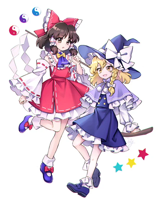 霊夢&amp;魔理沙 