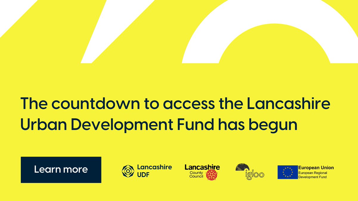 Are you a Lancashire-based developer looking to bring forward a new or stalled project?

£14m of funding is still available, but the 1st November application deadline is fast approaching.

Apply now. If we don’t use it, #Lancashire will lose it: lancashireudf.co.uk