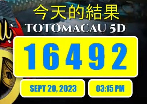 agen95official's tweet photo. Rabu, 20 September 2023
Result Totomacau 5D 15:15 WIB Hari Ini
Prize 1 : 16492 | Shio : Monyet
.
Sah ya bosku, Selamat untuk Kemenangan di Totomacau pools !
.
#resulttogel #keluarantogel #datakeluarantogel #Totomacau #togelmacau #agen95 #infopoolsagen95 #agen95official https://t.co/J5ZxIGtN9j
