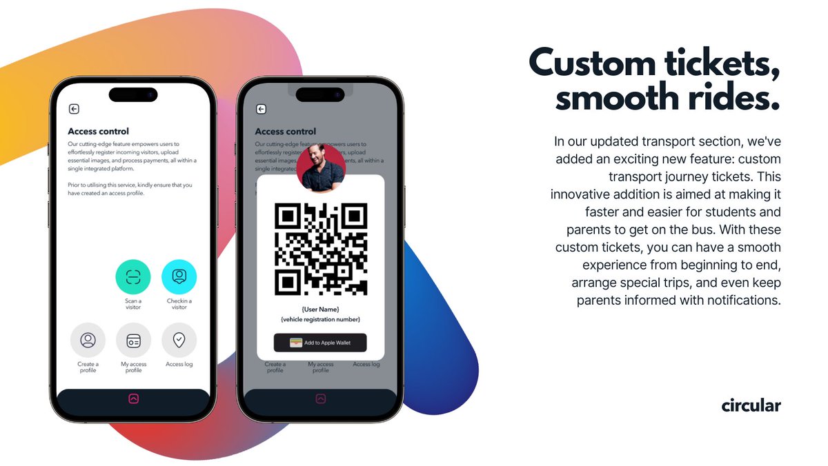 circular_app_'s tweet image. Say hello to custom transport journey tickets. Hassle-free rides are just a tap away. 🎟️ #TransportUpgrade #CustomTickets