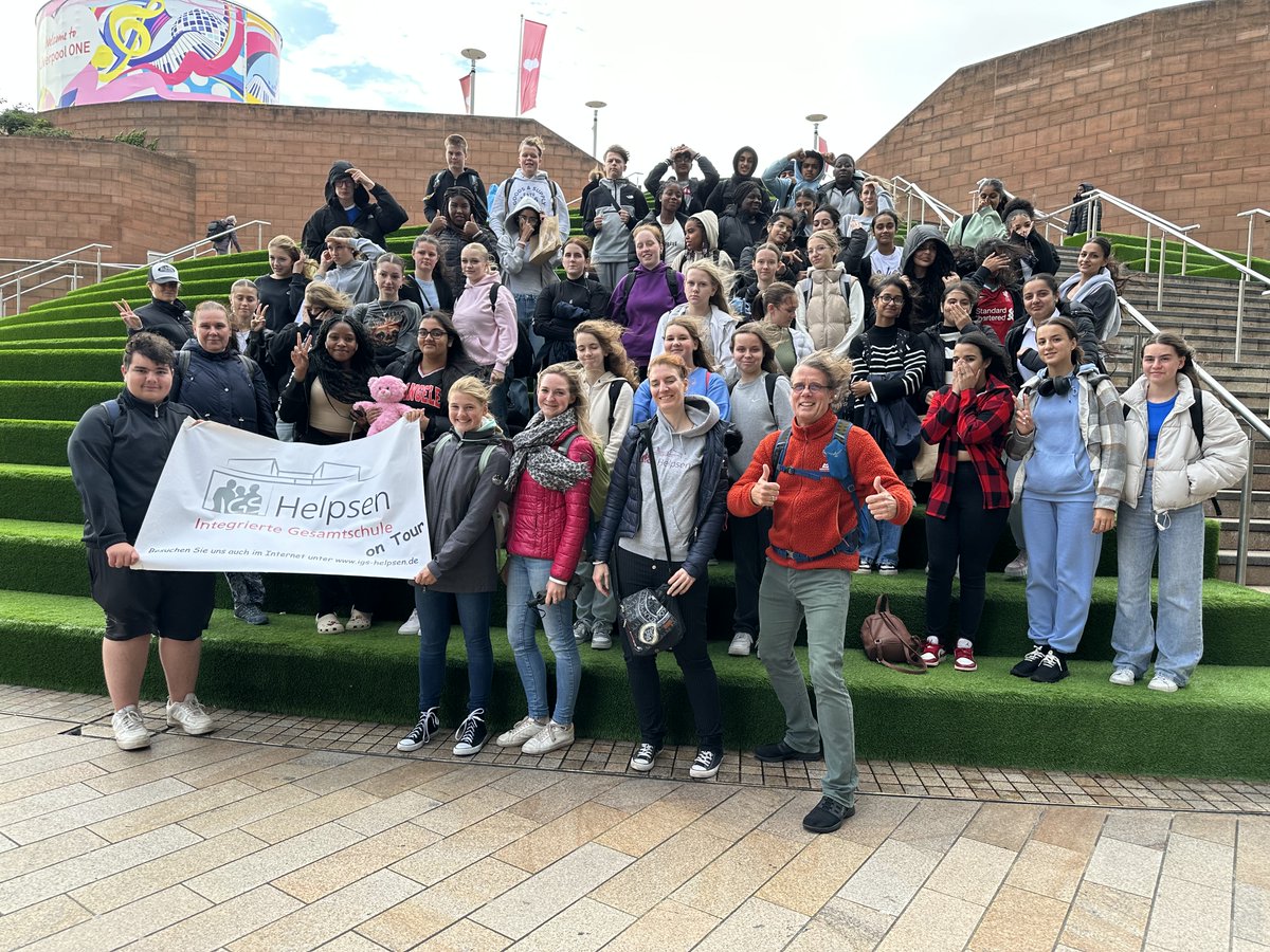 ColtonHillsCS's tweet image. Ms Heeley and our #ColtonHills students took our German visitors on a day trip to Liverpool yesterday.  They visited the Maritime Museum @NML_Muse located at the Royal Albert Docks and soaked in the sights of the city, clocking in many steps! 
#IGHelpsen #exchangeprogramme #HPL