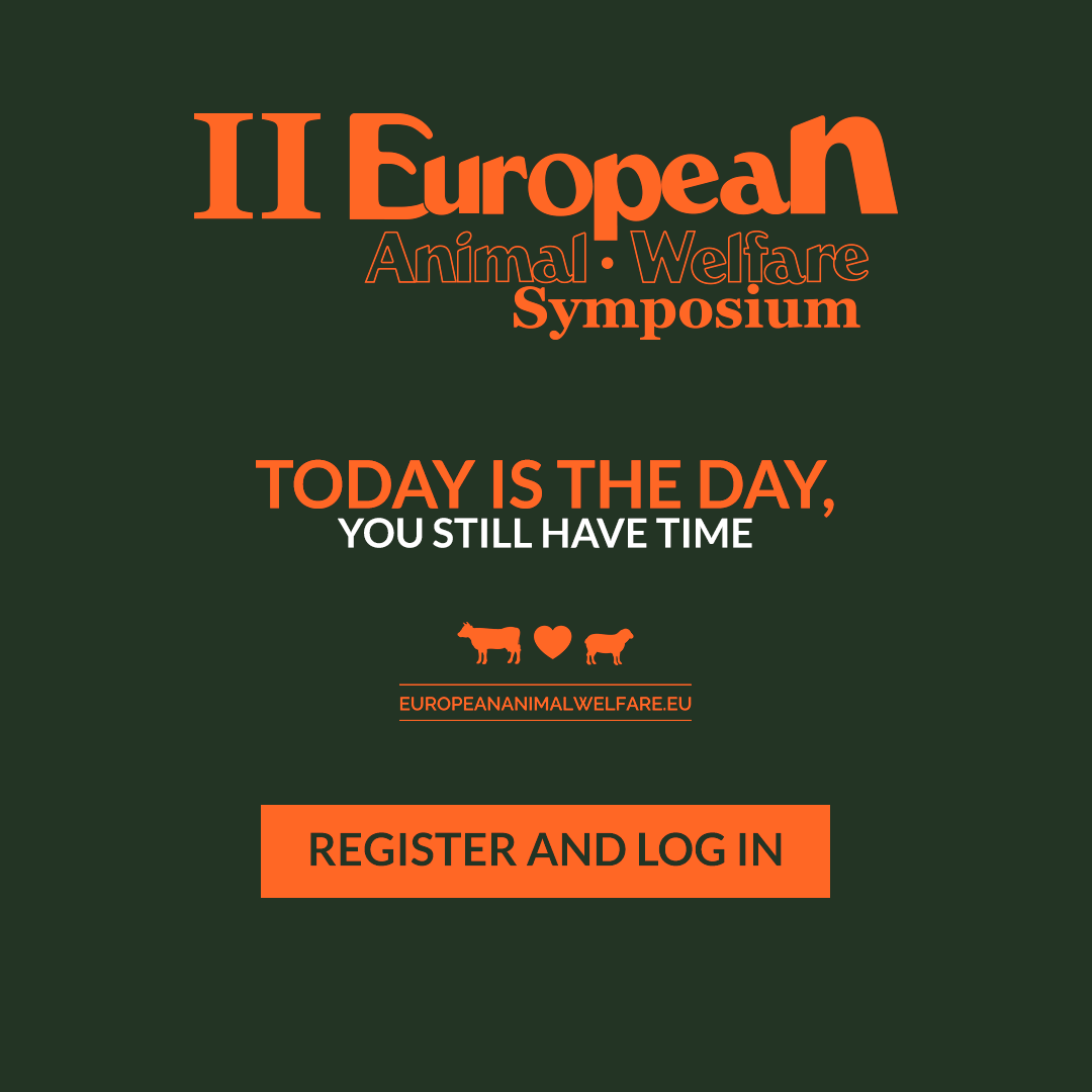 AWcommitment's tweet photo. 📢 Today is the day! The 2nd European Animal Welfare Symposium is now.
📍 Brussels
🌐Online with simultaneous translation.
🖥️ Don't miss this opportunity to learn from industry leaders.

https://t.co/NBuq8tAVXm

#EUAnimalWelfare💚📷 #AWCommitment https://t.co/lmgo791K3H
