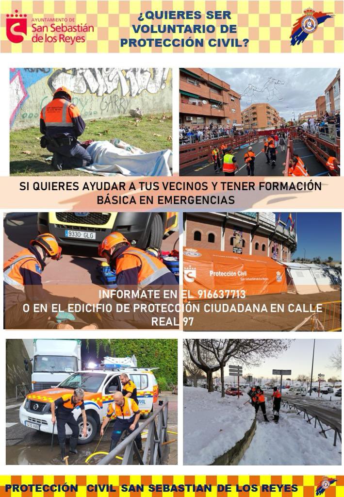 ProteSanse's tweet photo. ⛑️ Y hoy nos dirigimos a ti, si a ti. Sabemos que te gusta trabajar en equipo, ayudar a los demás, hacer cosas que te llenarán de satisfacción, te estamos buscando… FUTUR@ COMPAÑER@ ¿te animas? ℹ️📞 91.663.77.13 https://t.co/XaHJam364z
