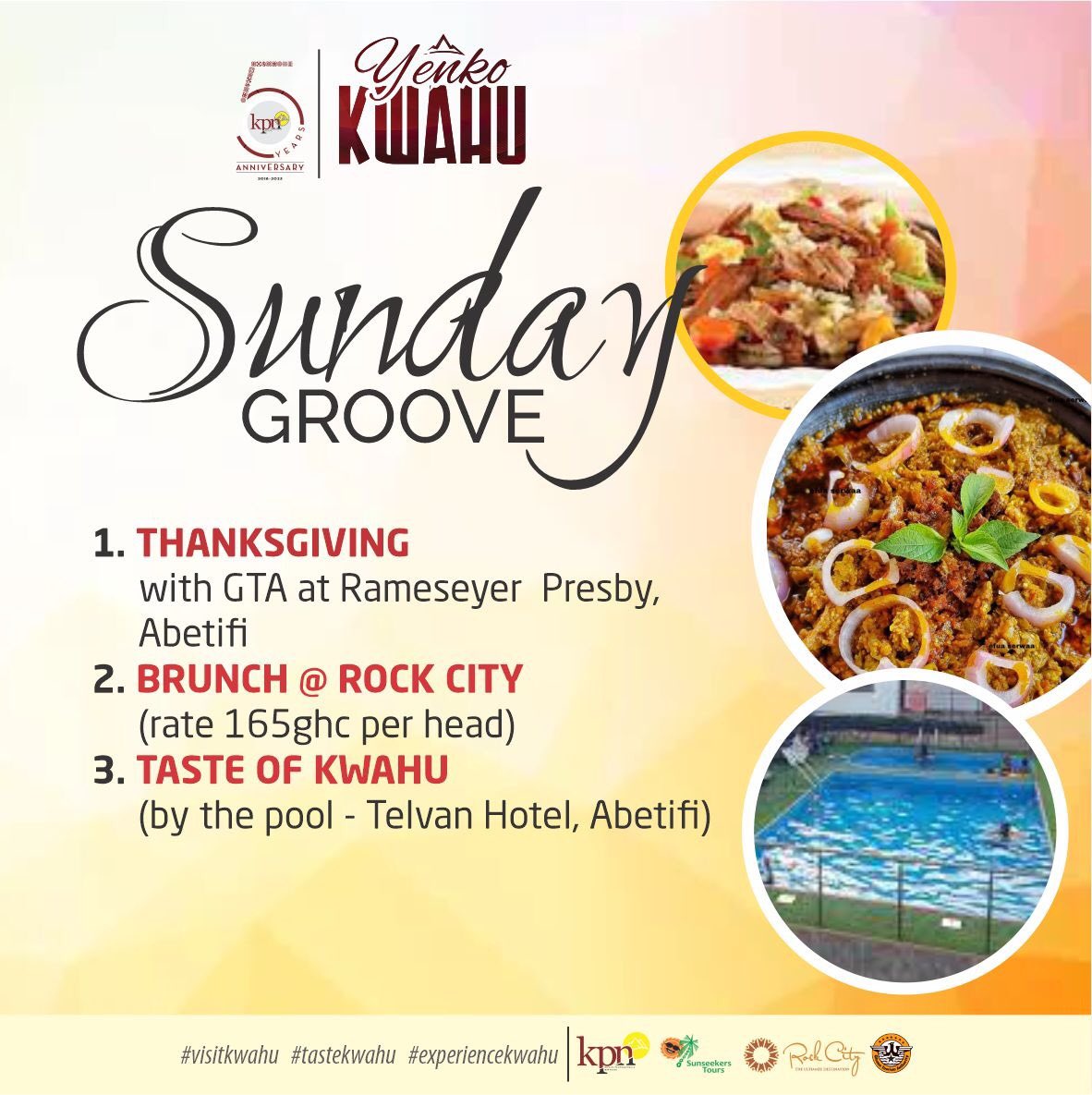 KwahuNetwork's tweet photo. #yenkokwahu
What is your favourite Kwahu delicacy?
Join us on Sunday for a #tasteofkwahu
#kpn #kpnat5 #family #hak2hak https://t.co/GtCU2i08vD