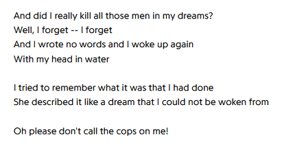 NormalLyricsBot's tweet image. you will probably see more of this song