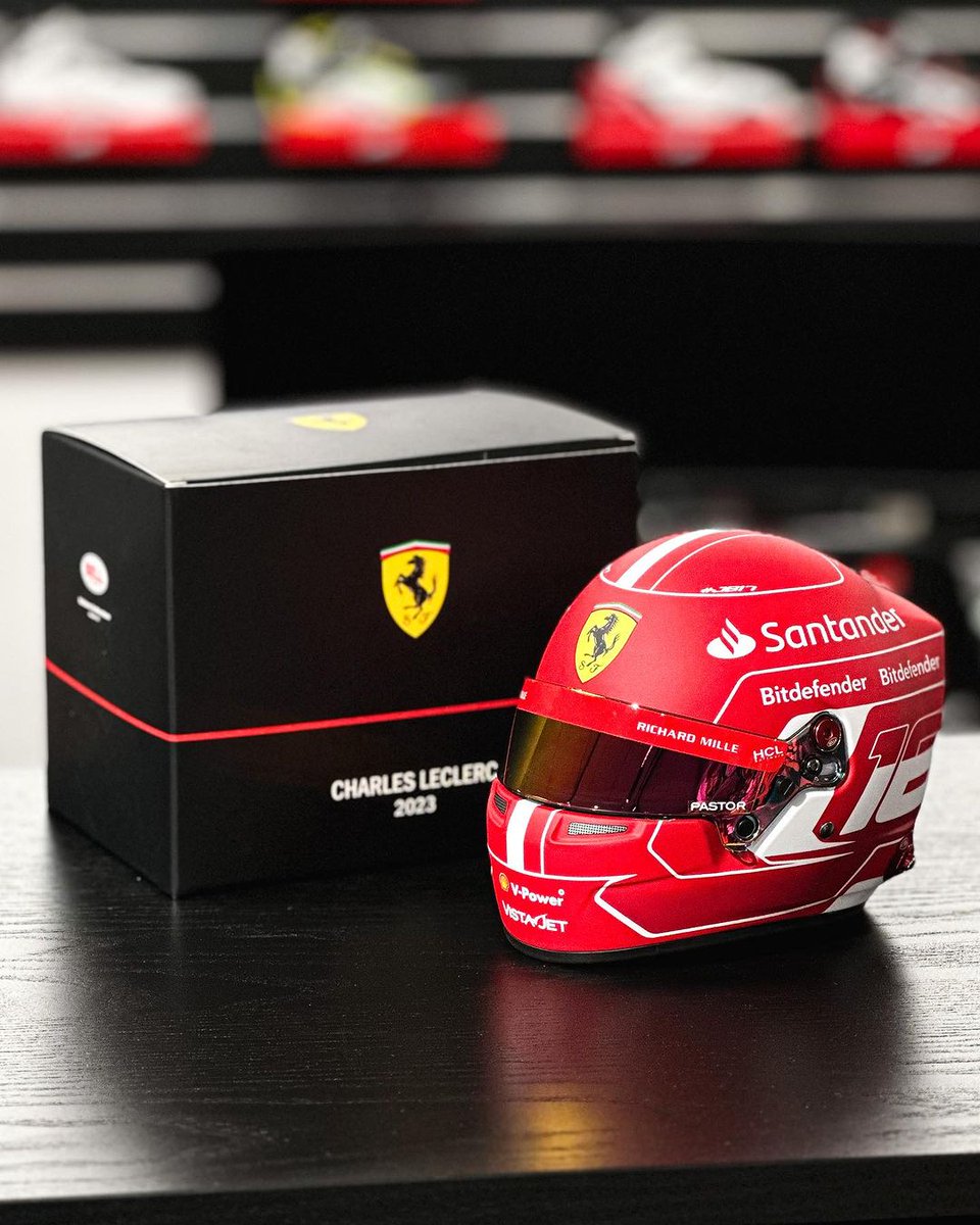 AfbMotorsport's tweet photo. Back in stock✅➡️ Charles Leclerc 2023
#afbmotorsport #afb #auto #motor #sport #motorsport #shop #alpinestars #minihelmet #minihelmetf1 #helmetf1 #f1 #f1replica #f1helmet #helmetreplica #replica #collection #f1collection #hrxbespokemotorsport #hrx https://t.co/XQoTWYZDca